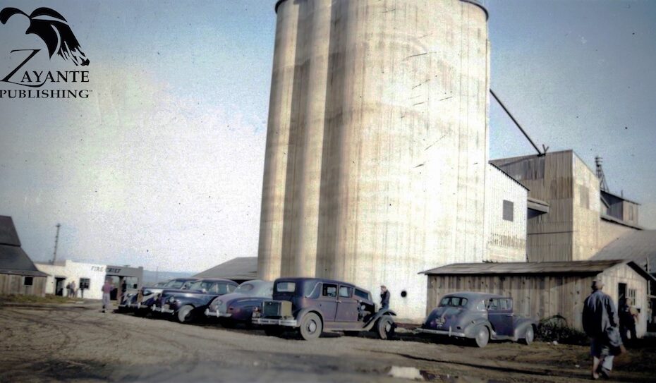 Cliffside Grain Silo at 17th Avenue, ca 1935 [UCSC]